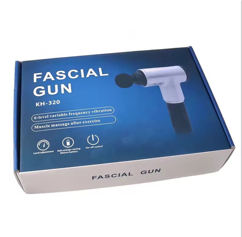 Pistolet de Massage Musculaire – Fascial Gun KH-320 (6 vitesses)
