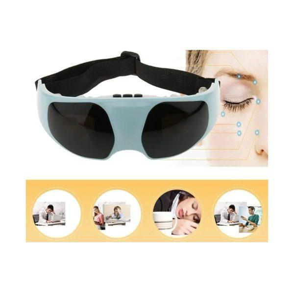 Masque de Massage Oculaire Électrique – Relaxation & Anti-Fatigue