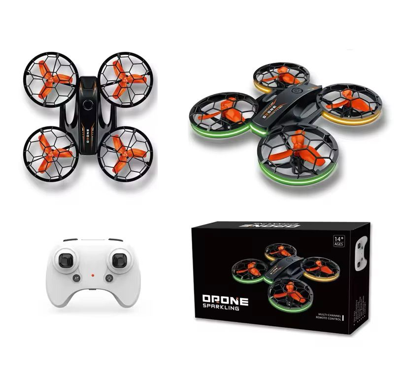 Drone Sparkling Mini – Drone RC avec Lumières LED & Télécommande