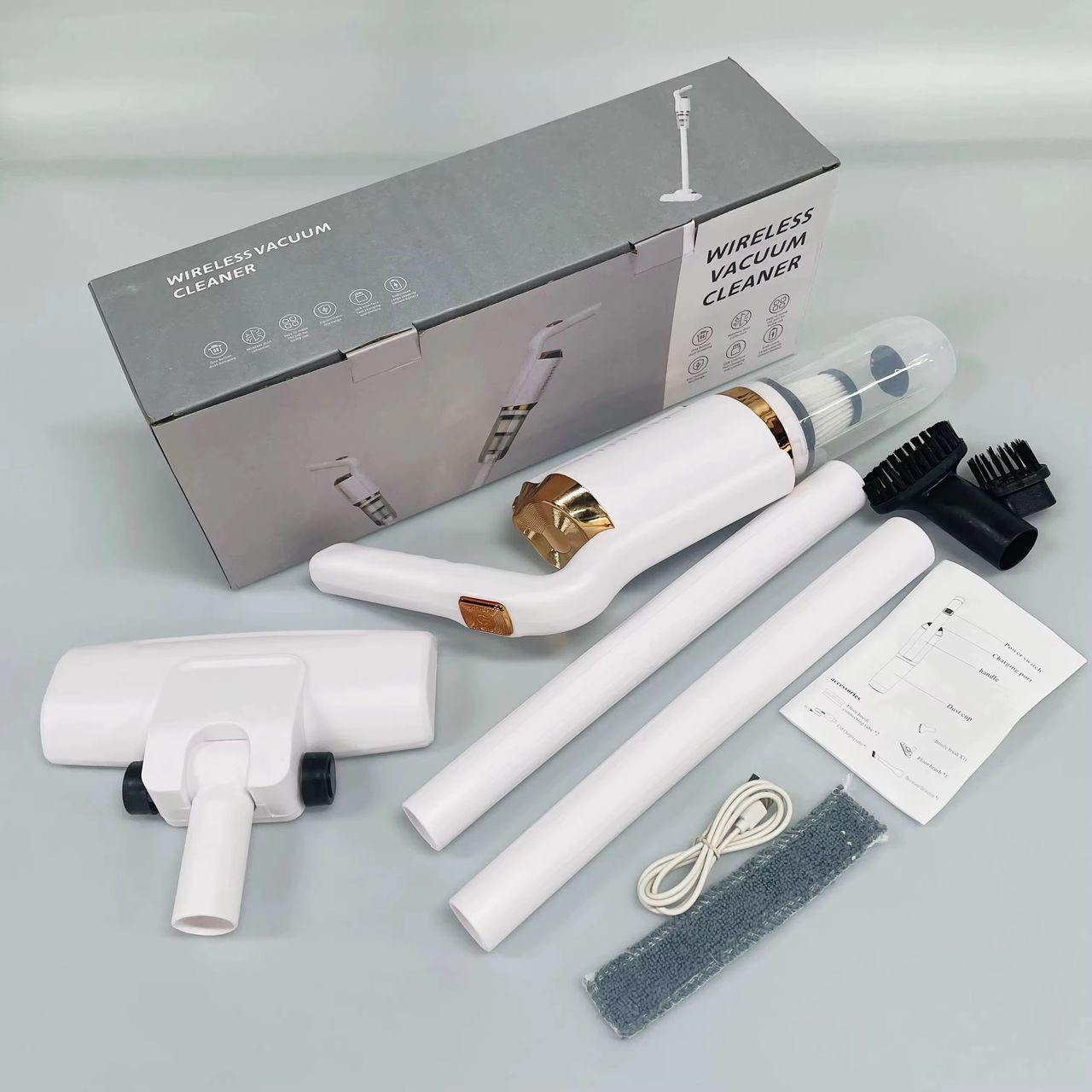 Aspirateur Sans Fil – Léger, Puissant et Rechargeable