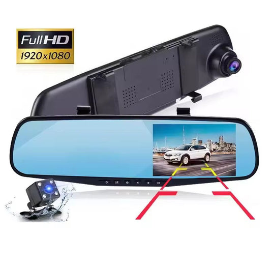 Rétroviseur Intelligent Full HD avec Caméra & Caméra de Recul (DASH CAM)