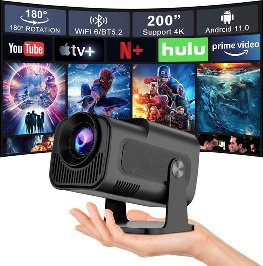 Mini Vidéoprojecteur Portable Full HD 4K – Cinéma à Domicile Hy320