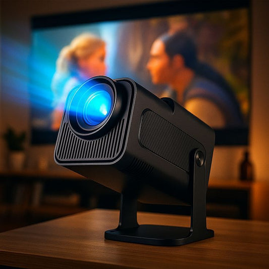 Mini Vidéoprojecteur Portable Full HD 4K – Cinéma à Domicile Hy320