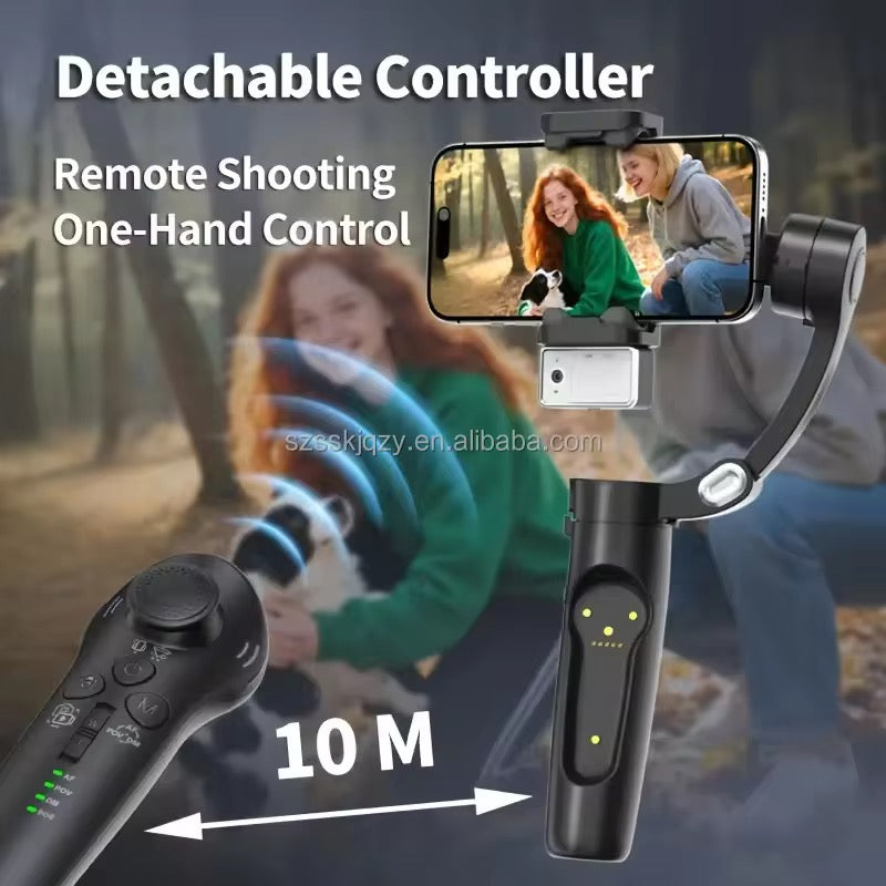 Stabilisateur Smartphone 3 Axes B2 Alpro – Vidéo Pro + AI Tracking + Télécommande