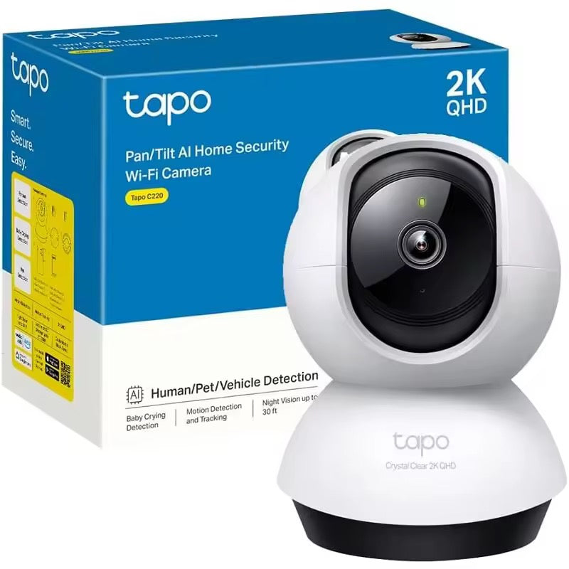 Caméra Wi-Fi Intérieure Tapo C230 2K QHD 360°