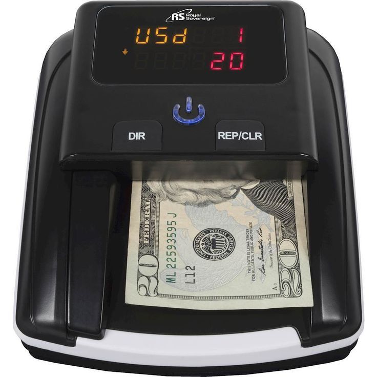 Détecteur de Faux Billets Professionnel – Compteur Automatique de Billets USD/EUR