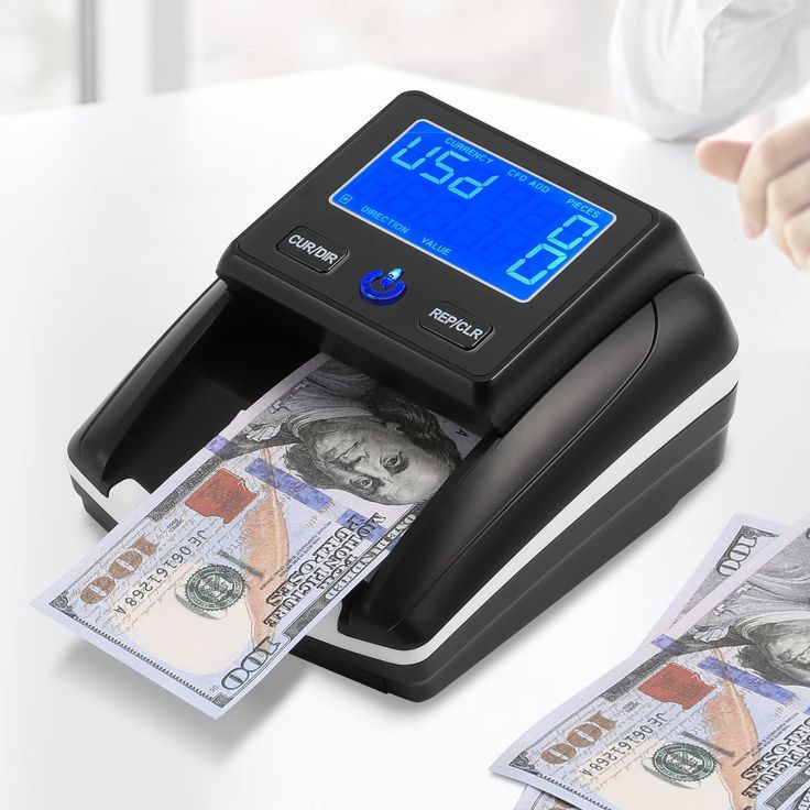 Détecteur de Faux Billets Professionnel – Compteur Automatique de Billets USD/EUR