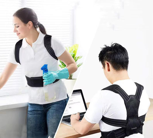 Correcteur de posture réglable – Soutien dos & épaules