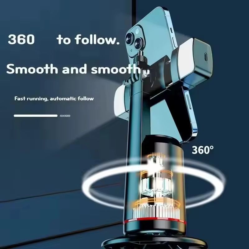 Stabilisateur Intelligent Q02 avec Suivi 360° – Trépied Smartphone