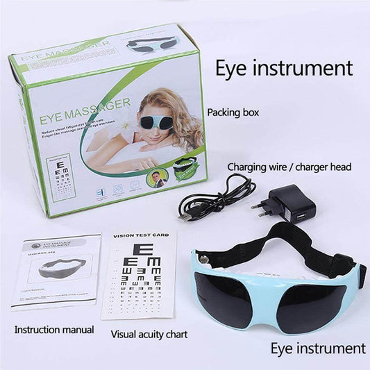 Masque de Massage Oculaire Électrique – Relaxation & Anti-Fatigue