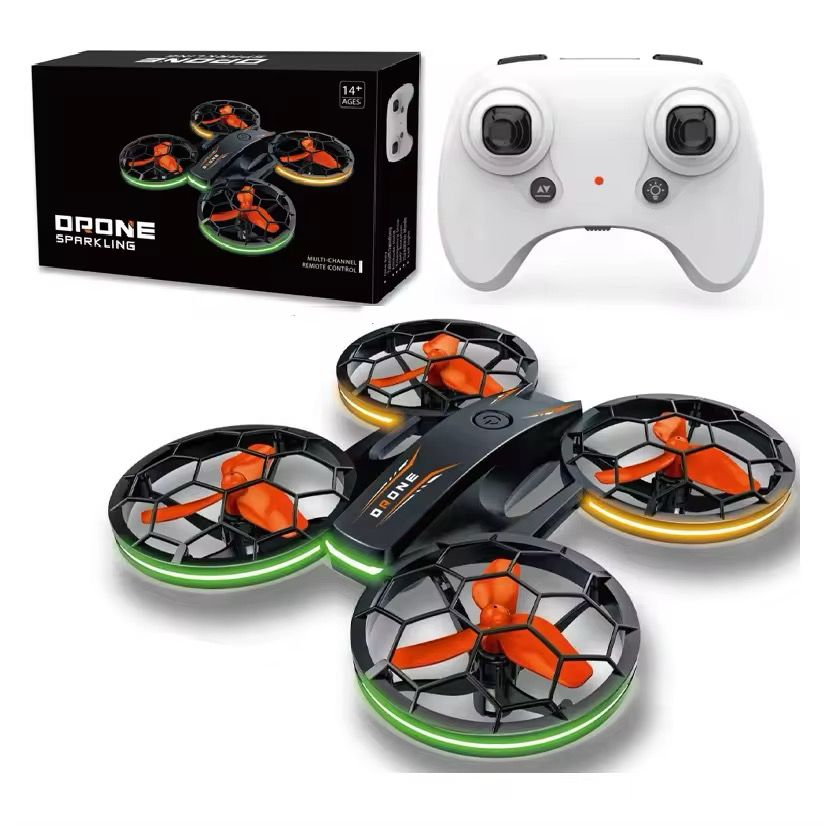Drone Sparkling Mini – Drone RC avec Lumières LED & Télécommande