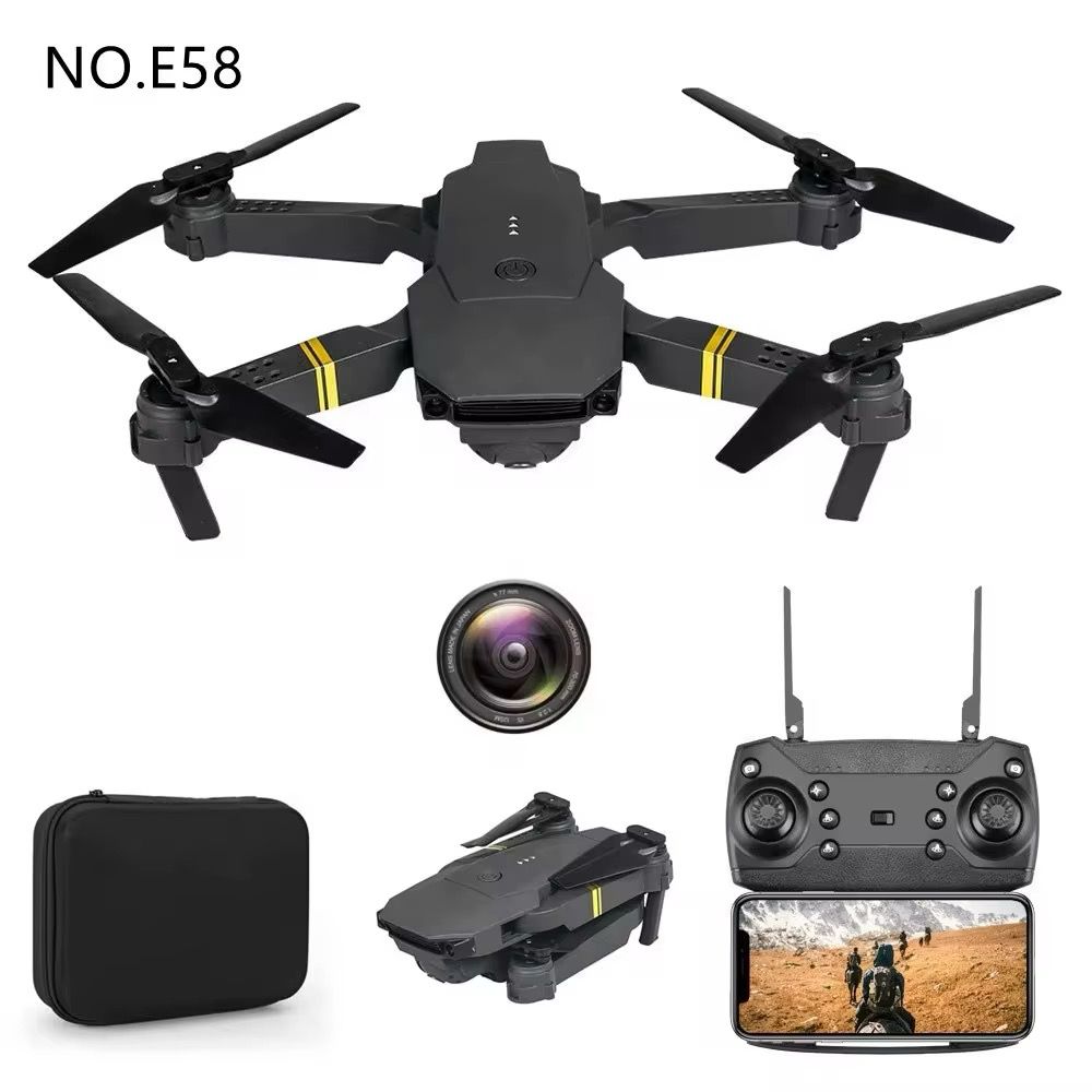 Drone 998 PRO MAX – Caméra HD Double Objectif – Pliable & Stable