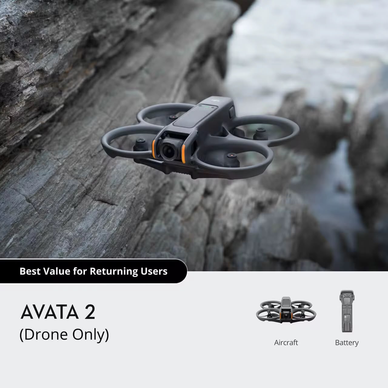 DJI Avata 2 Fly More Combo (3 Batteries) Professionnel